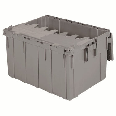 Akro-Mils® Attached Lid Container, 28 gal, 28